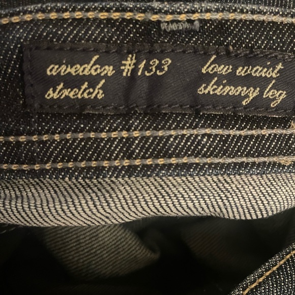 Citizen of Humanity Sz: 29 Low Waist Skinny Blue Jeans - Picture 4 of 10